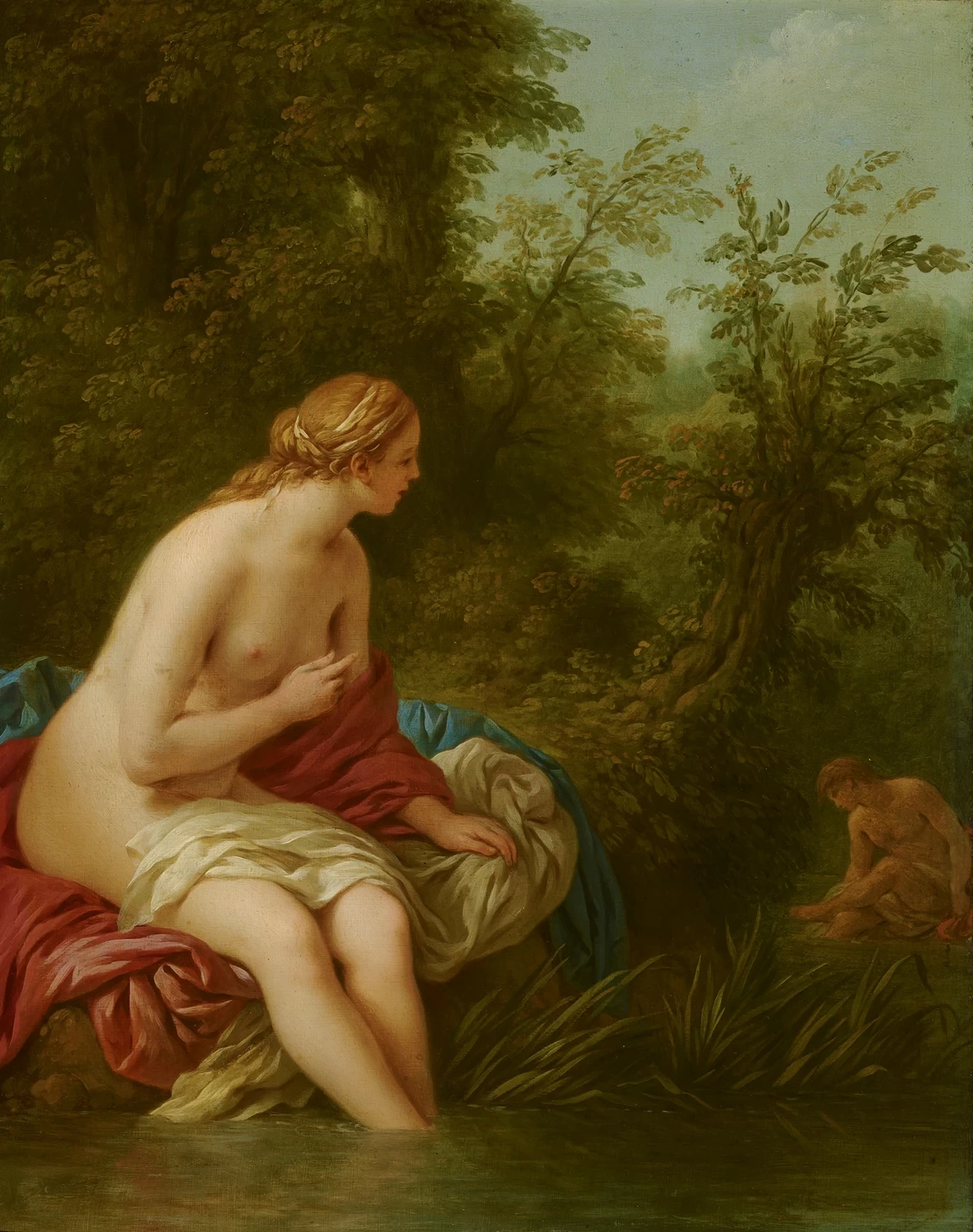 Paesaggio con Salmacide ed Ermafrodito - Pinacoteca reale Mauritshuis
